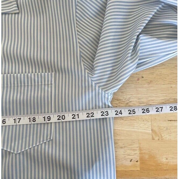 ONA by Yoon Chung Oversized Shirt Small Stripe Sustainable Italian Fabric Beachy - Picture 8 of 14